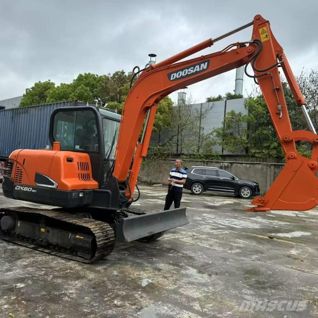 Doosan DX 60-9 C Mini rýpadlá < 7t