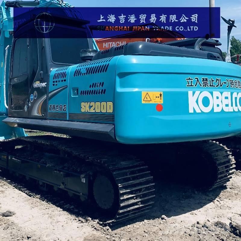 Kobelco SK 200 Pásové rýpadlá