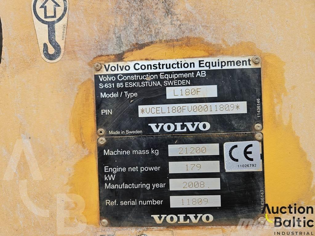 Volvo L 180 F Kolesové nakladače