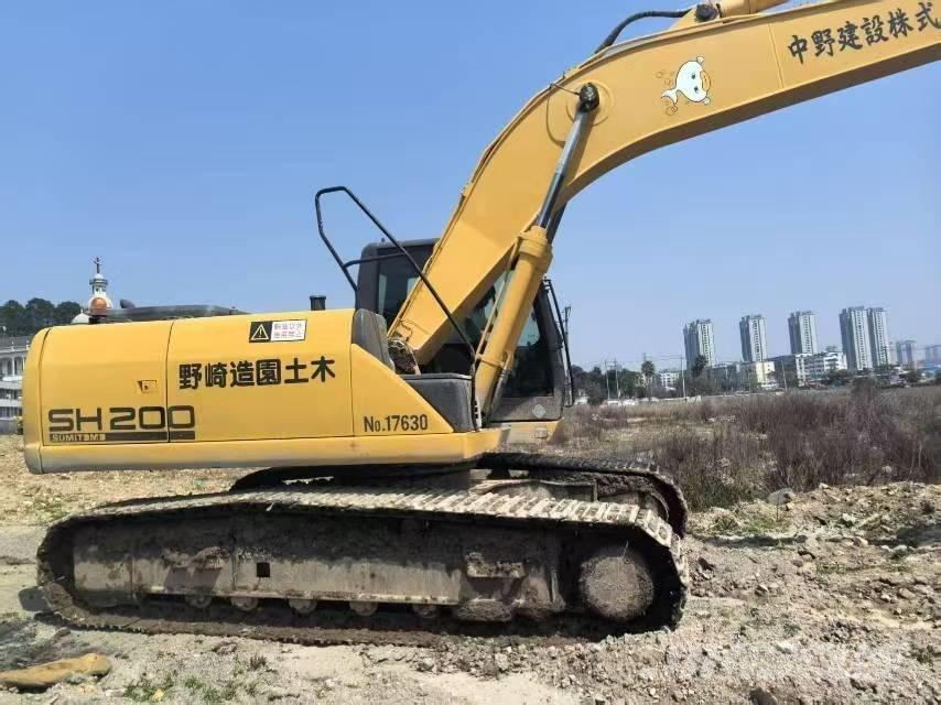 Sumitomo SH200 Pásové rýpadlá