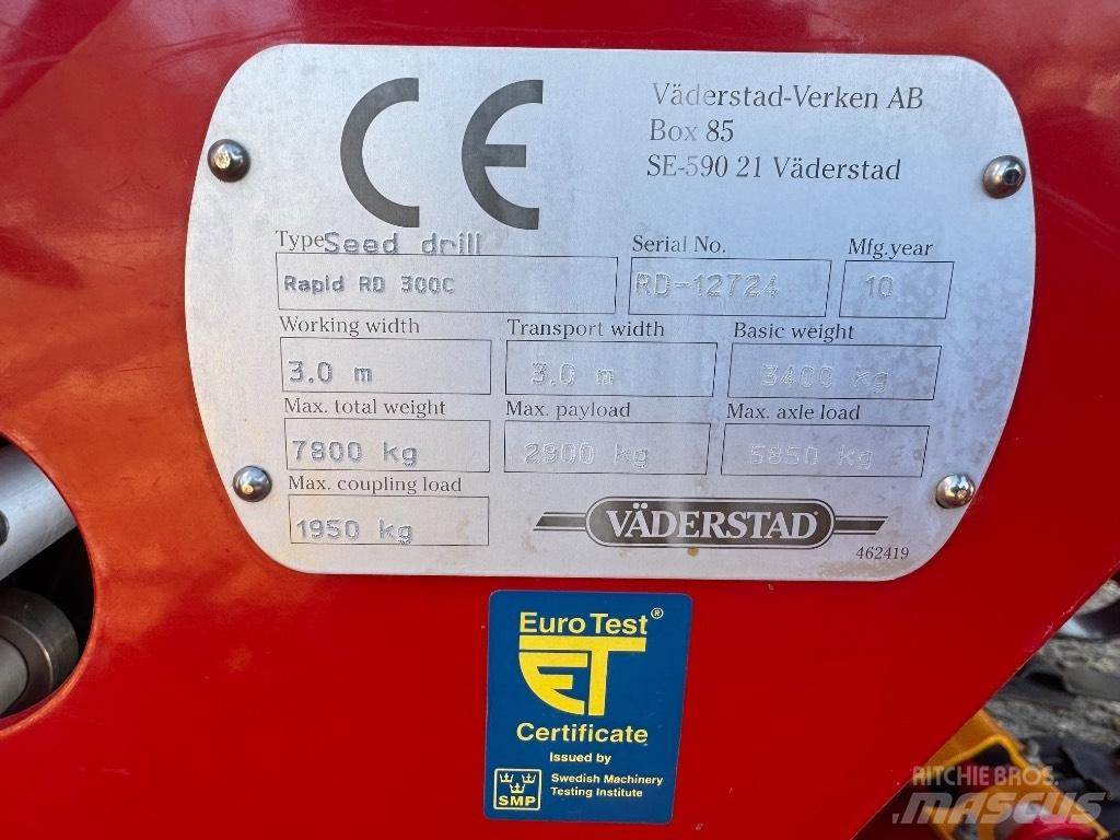 Väderstad Rapid 300C Kombinované sejačky
