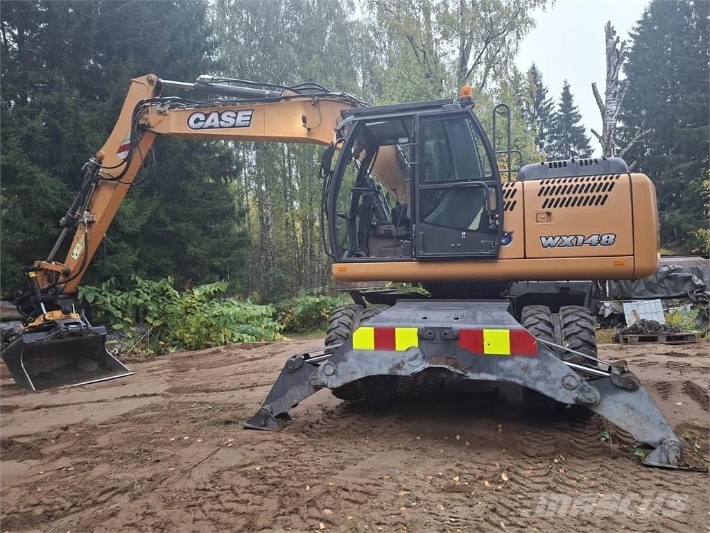 CASE Wx 148 Kolesové rýpadlá