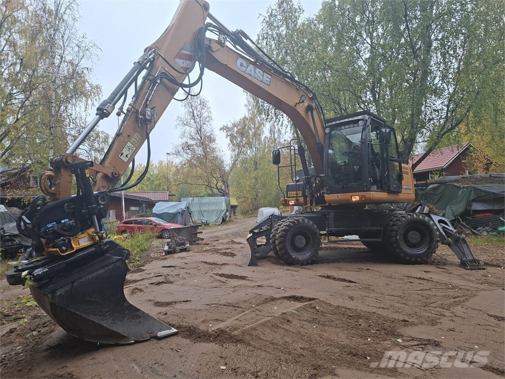 CASE Wx 148 Kolesové rýpadlá