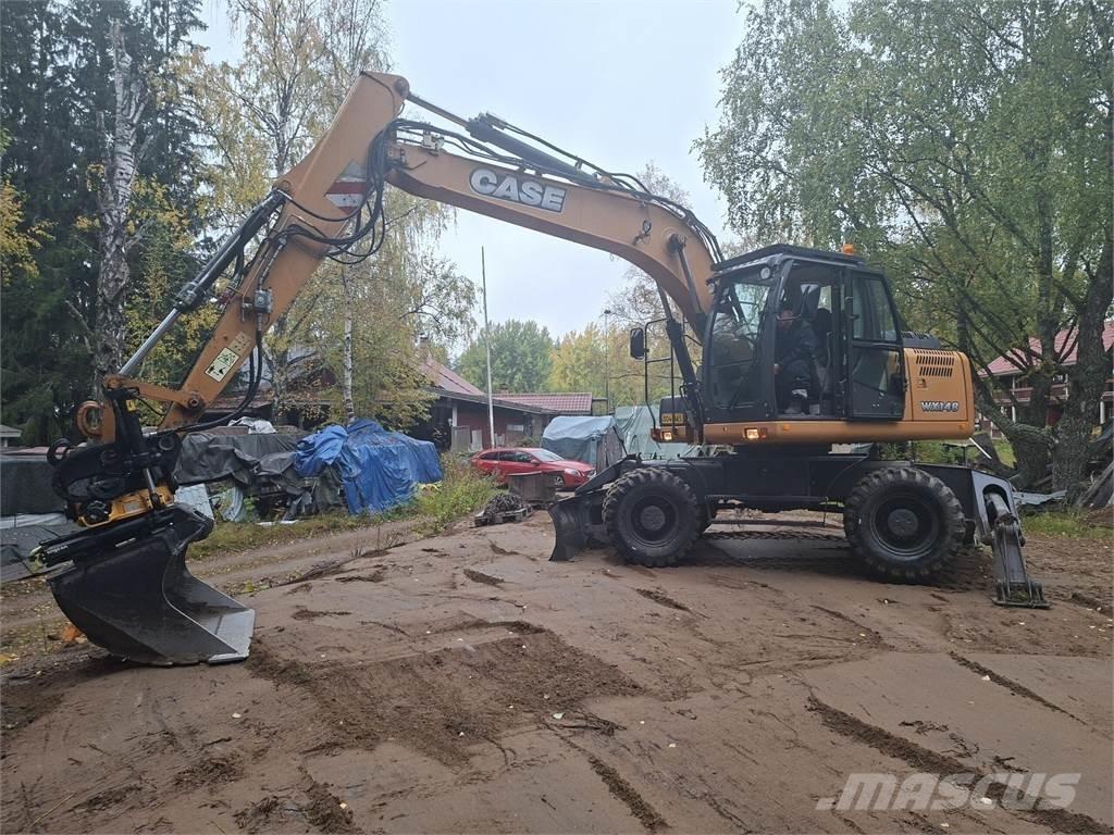 CASE Wx 148 Kolesové rýpadlá