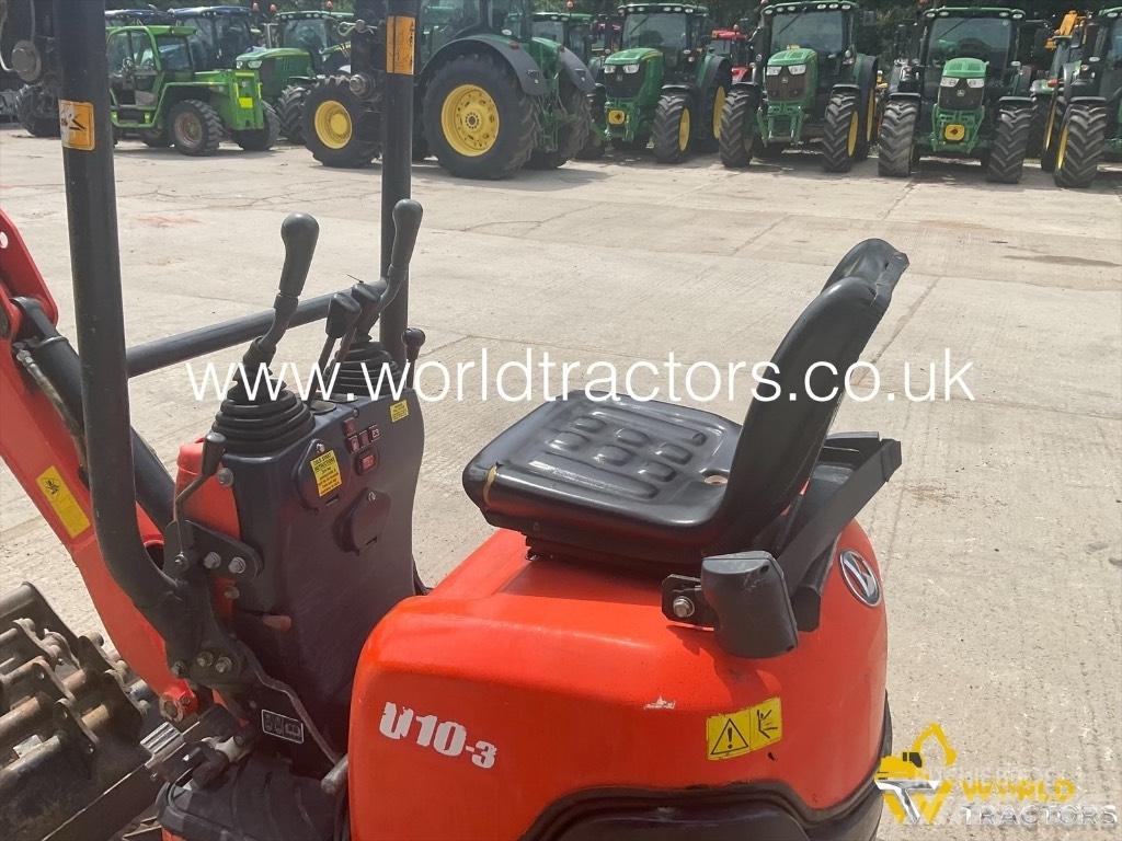 Kubota U 10-3 Mini rýpadlá < 7t