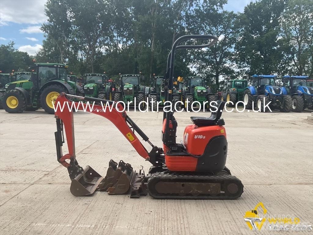 Kubota U 10-3 Mini rýpadlá < 7t