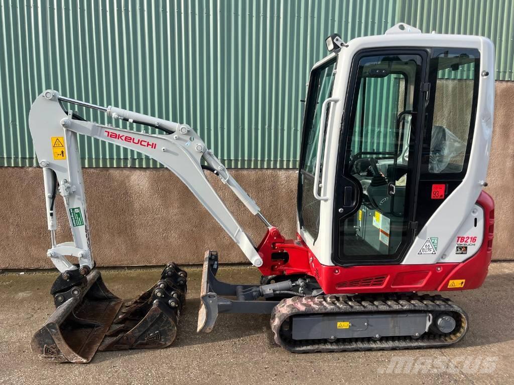 Takeuchi TB 216 A Mini rýpadlá < 7t