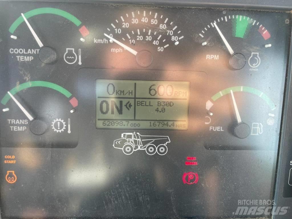 Bell B30D Kĺbové nákladné autá