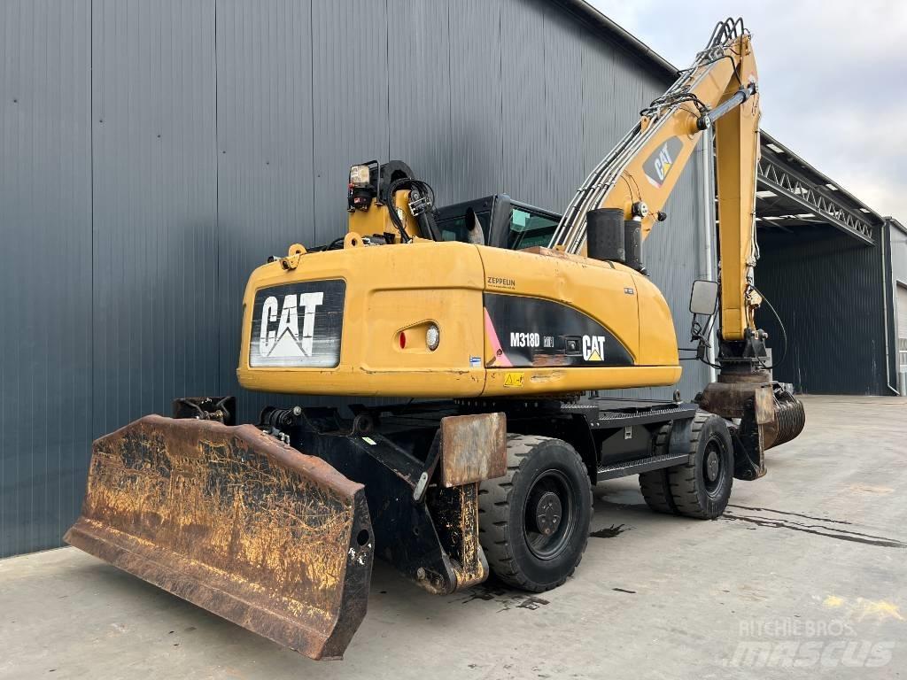 CAT M318D MH Stroje pre manipuláciu s odpadom