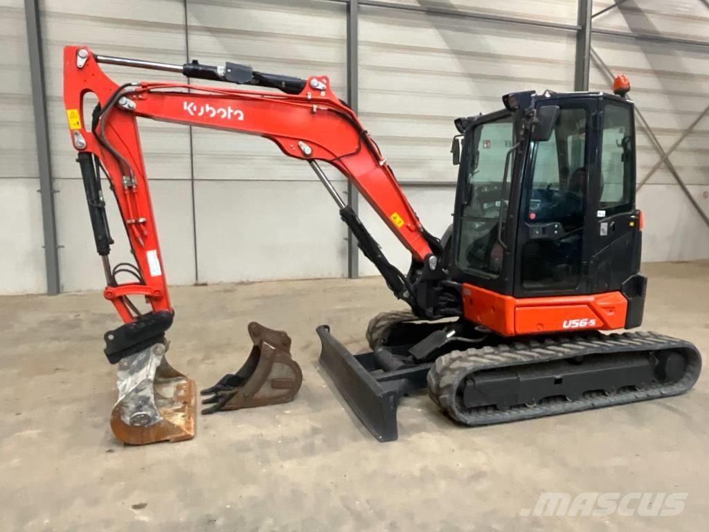 Kubota U 56-5 Mini rýpadlá < 7t