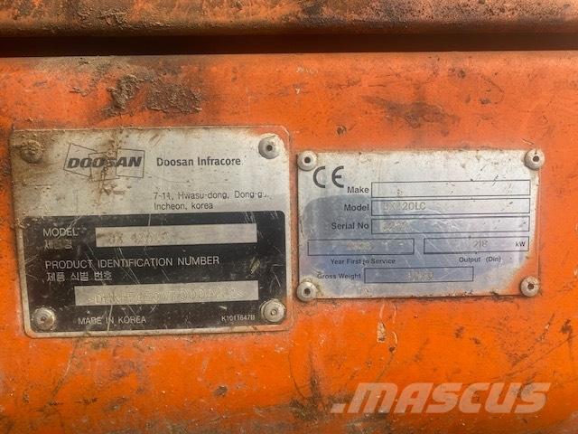 Doosan DX 420 LC Pásové rýpadlá