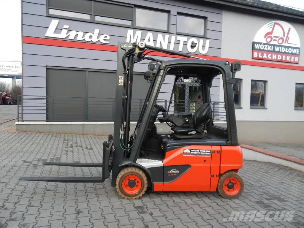 Linde E16P-02 Akumulátorové vozíky