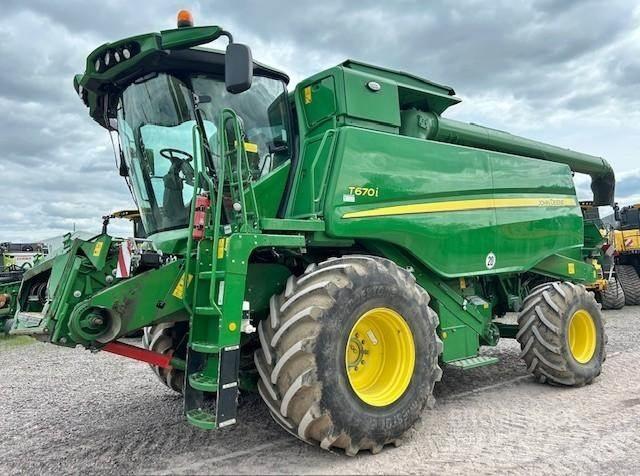 John Deere T 670 i Kombinované zberacie stroje