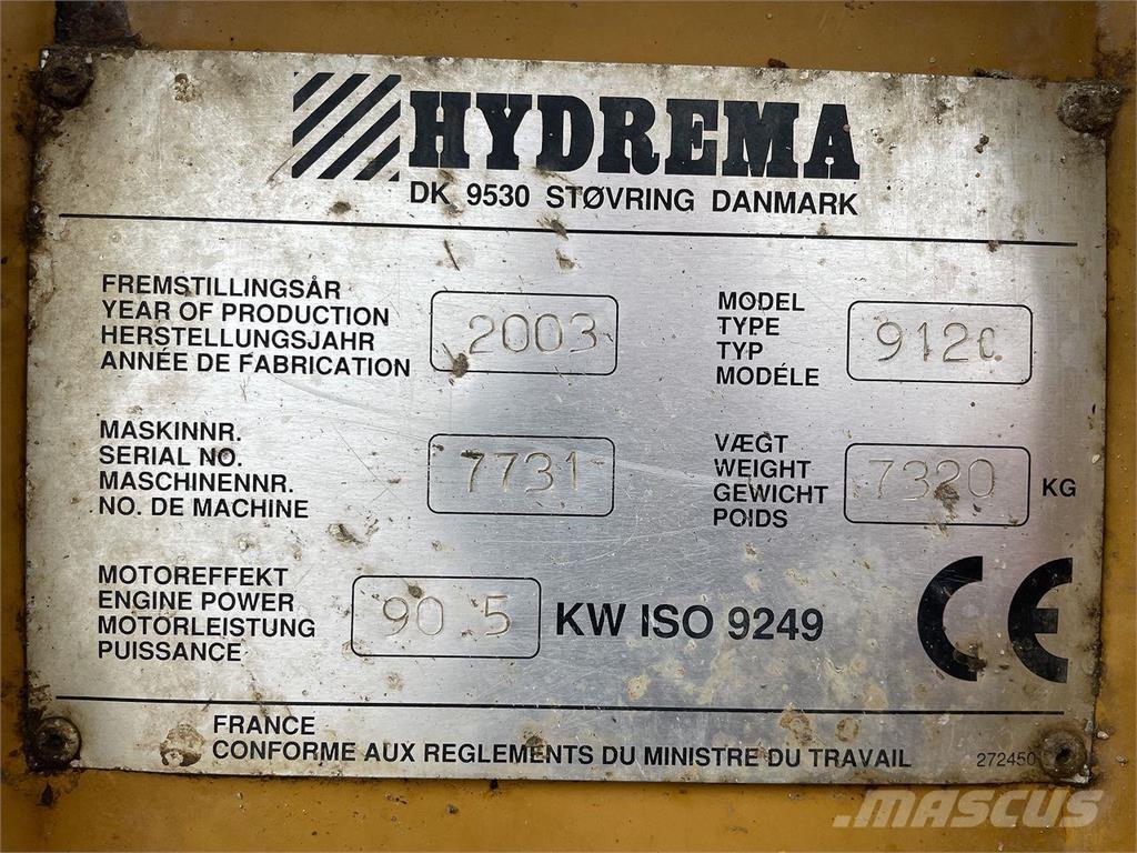 Hydrema 912C Stavebné sklápače