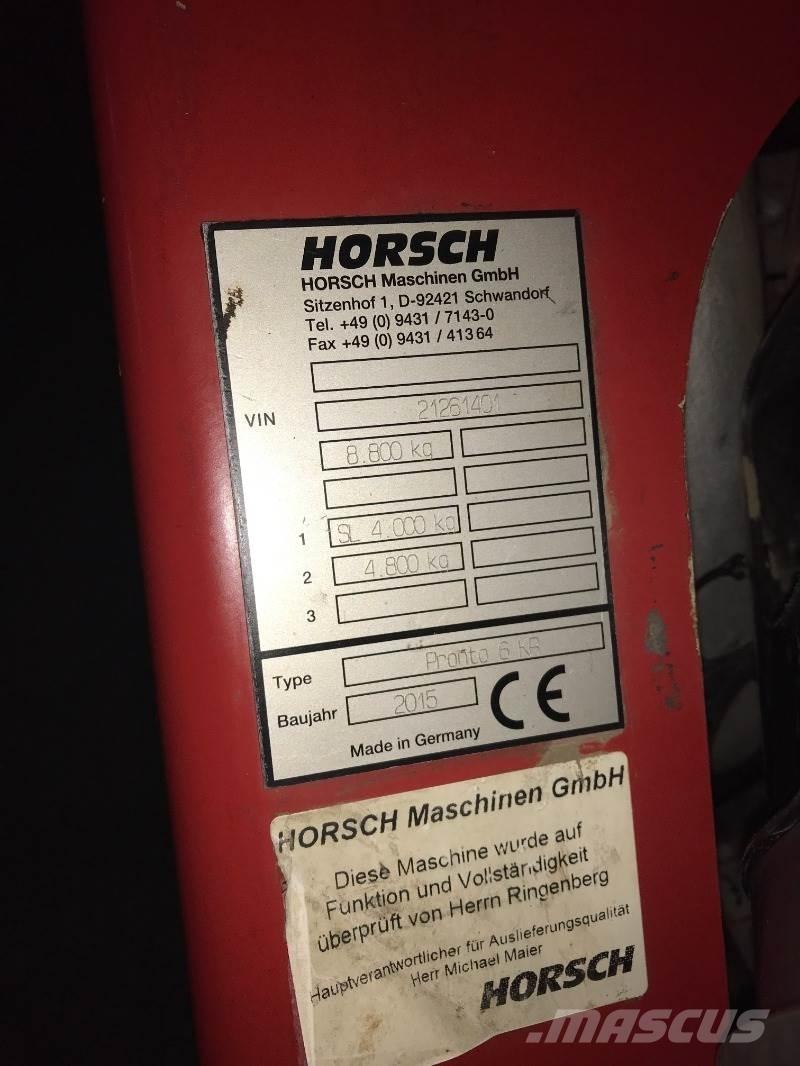Horsch Pronto 6  KR Kombinované sejačky