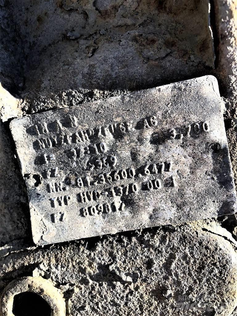 MAN HYD1370-00 Nápravy