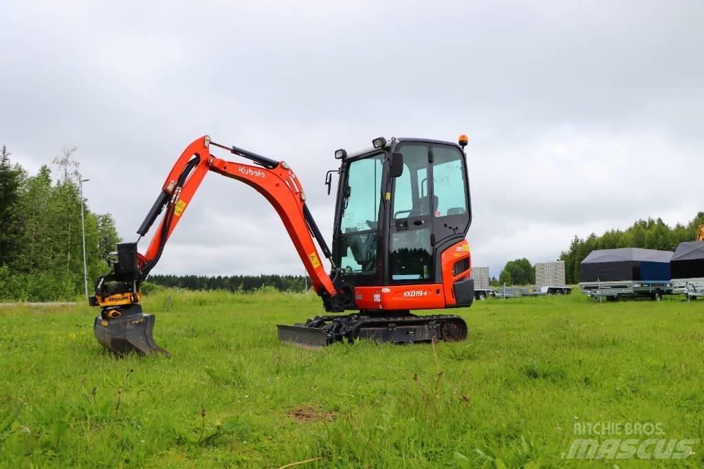 Kubota KX019-4 Mini rýpadlá < 7t