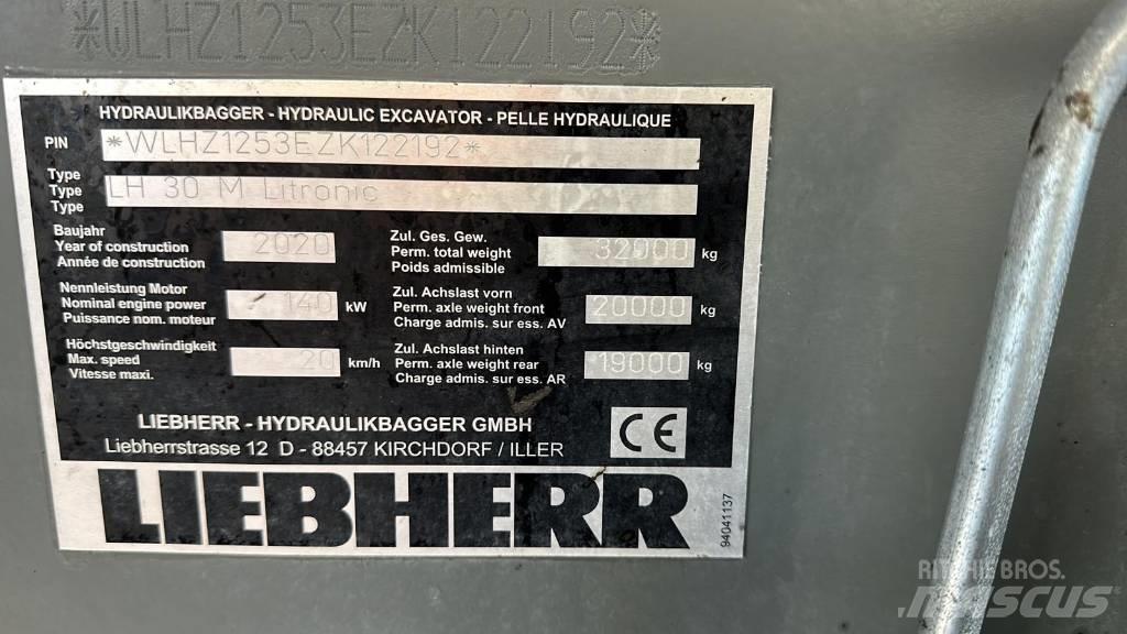 Liebherr LH 30 M Stroje pre manipuláciu s odpadom