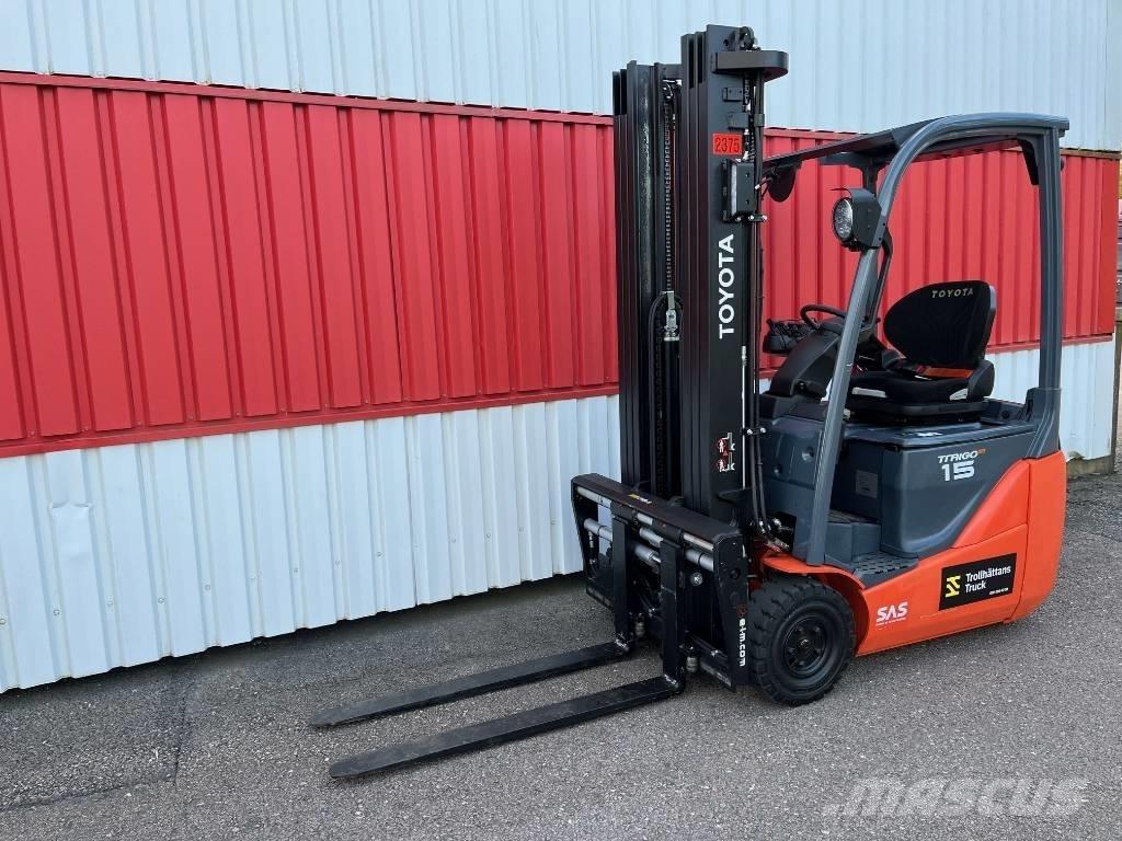 Toyota 8 FB E 15 Akumulátorové vozíky