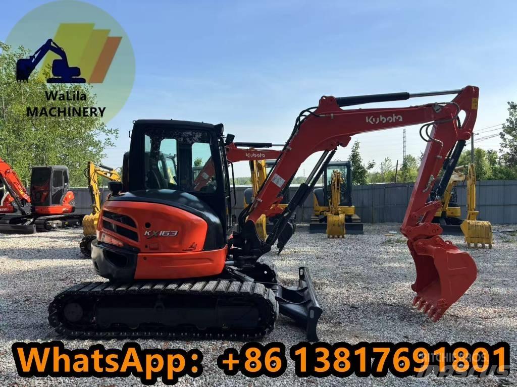 Kubota KX 163-5 Mini rýpadlá < 7t
