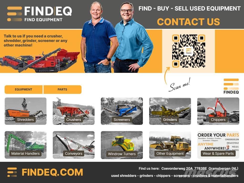 JENZ BA715D Drviče odpadu