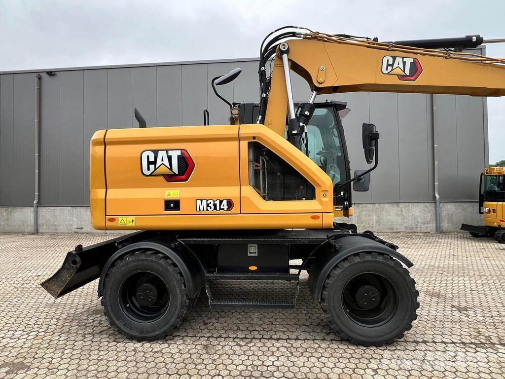 CAT M314-07 Kolesové rýpadlá