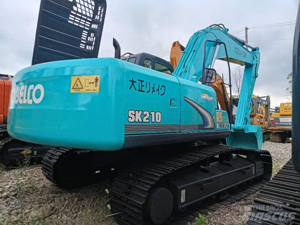 Kobelco SK 210 Pásové rýpadlá