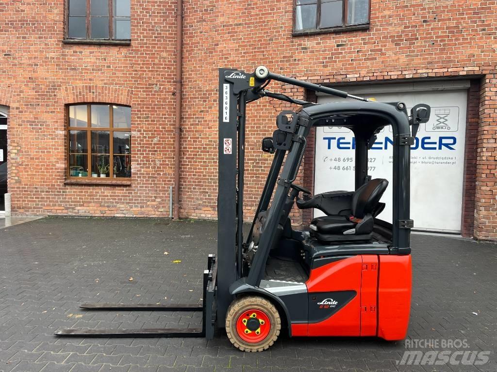 Linde E 12 Akumulátorové vozíky