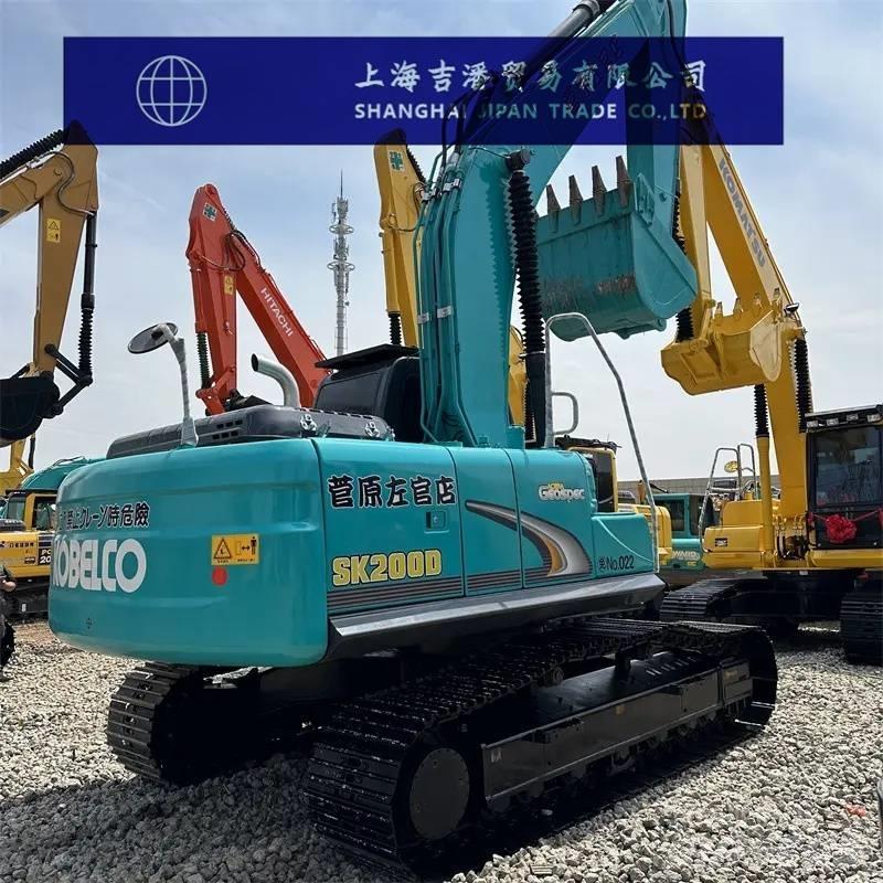 Kobelco SK 200 Pásové rýpadlá
