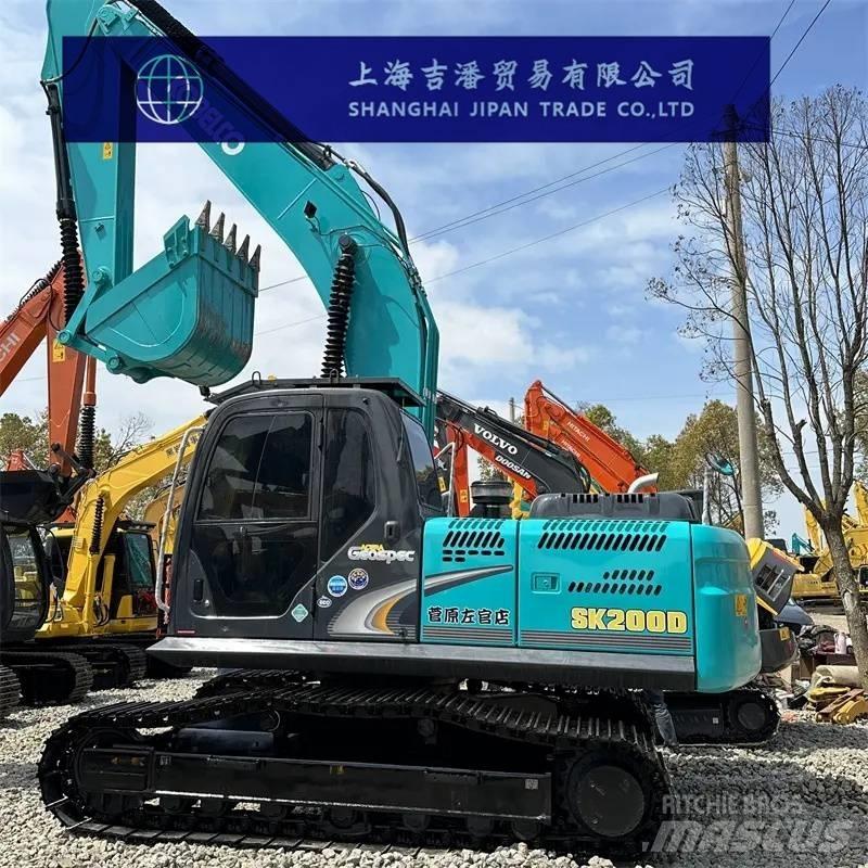 Kobelco SK 200 Pásové rýpadlá
