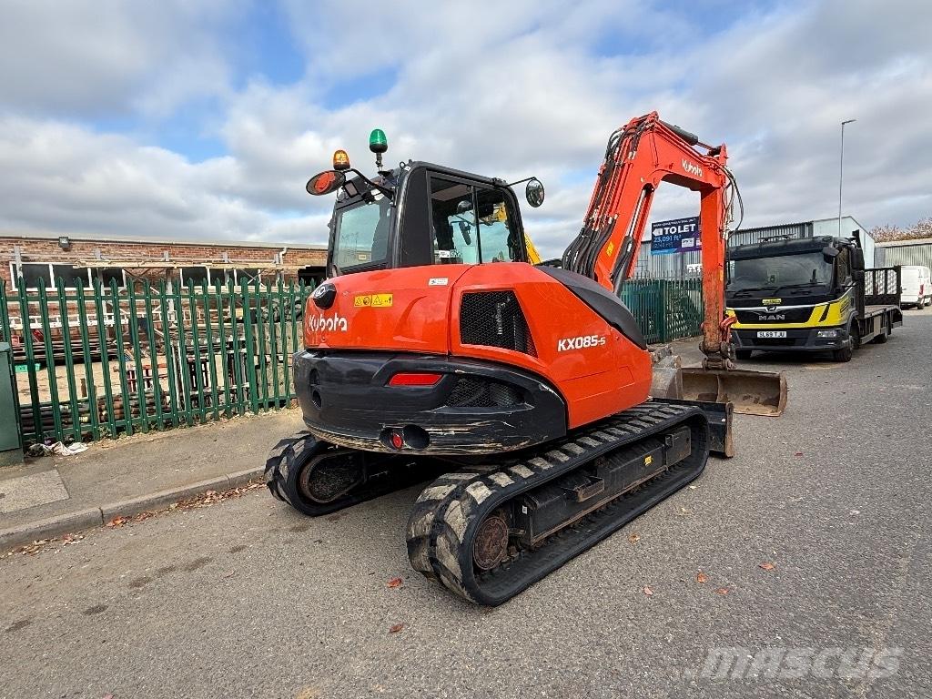 Kubota KX085-5 Midi rýpadlá 7 t - 12 t