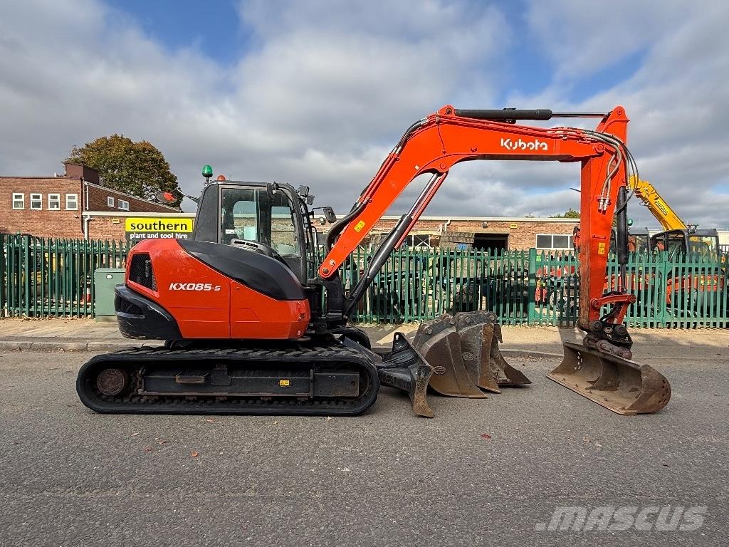Kubota KX085-5 Midi rýpadlá 7 t - 12 t