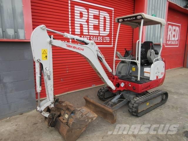 Takeuchi TB 216 Mini rýpadlá < 7t