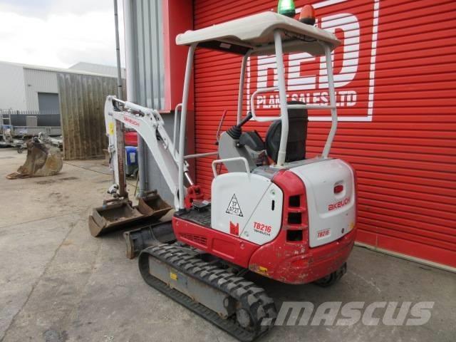 Takeuchi TB 216 Mini rýpadlá < 7t