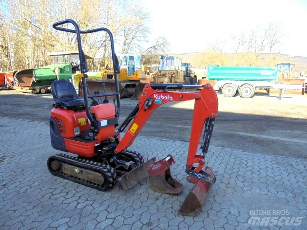 Kubota K 008-3 Mini rýpadlá < 7t