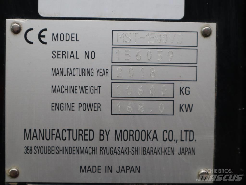 Morooka MST 1500 V D Pásové sklápače