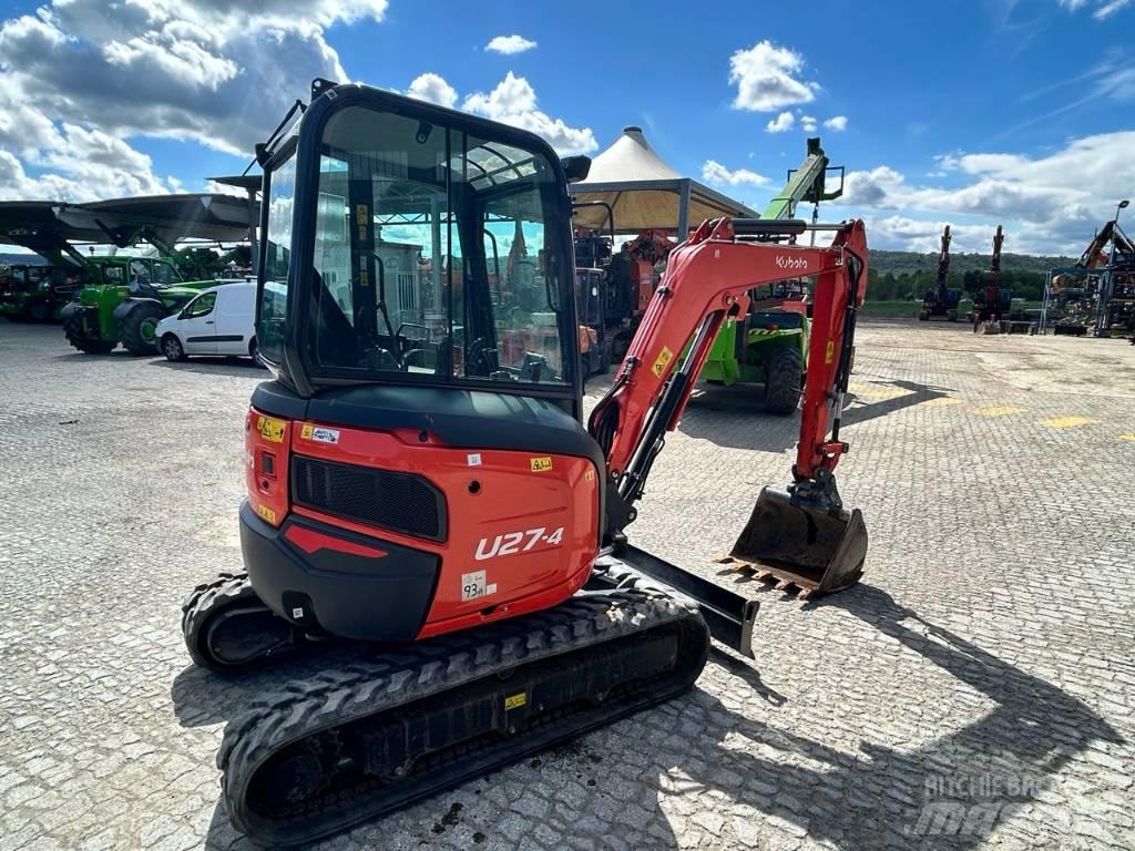 Kubota u27 hi Mini rýpadlá < 7t