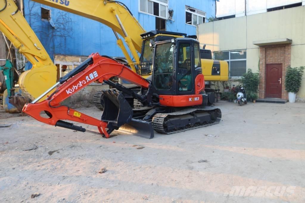 Kubota KX 163 Pásové rýpadlá