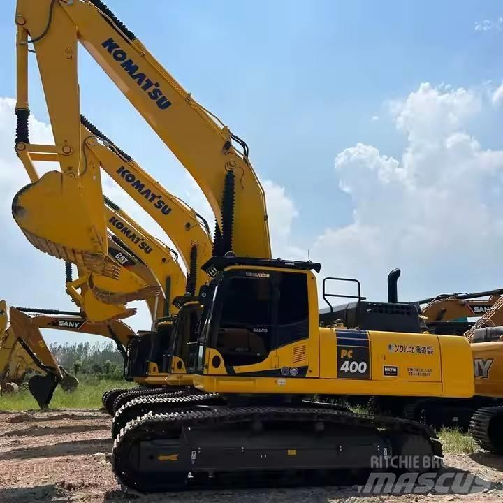 Komatsu PC400 Pásové rýpadlá