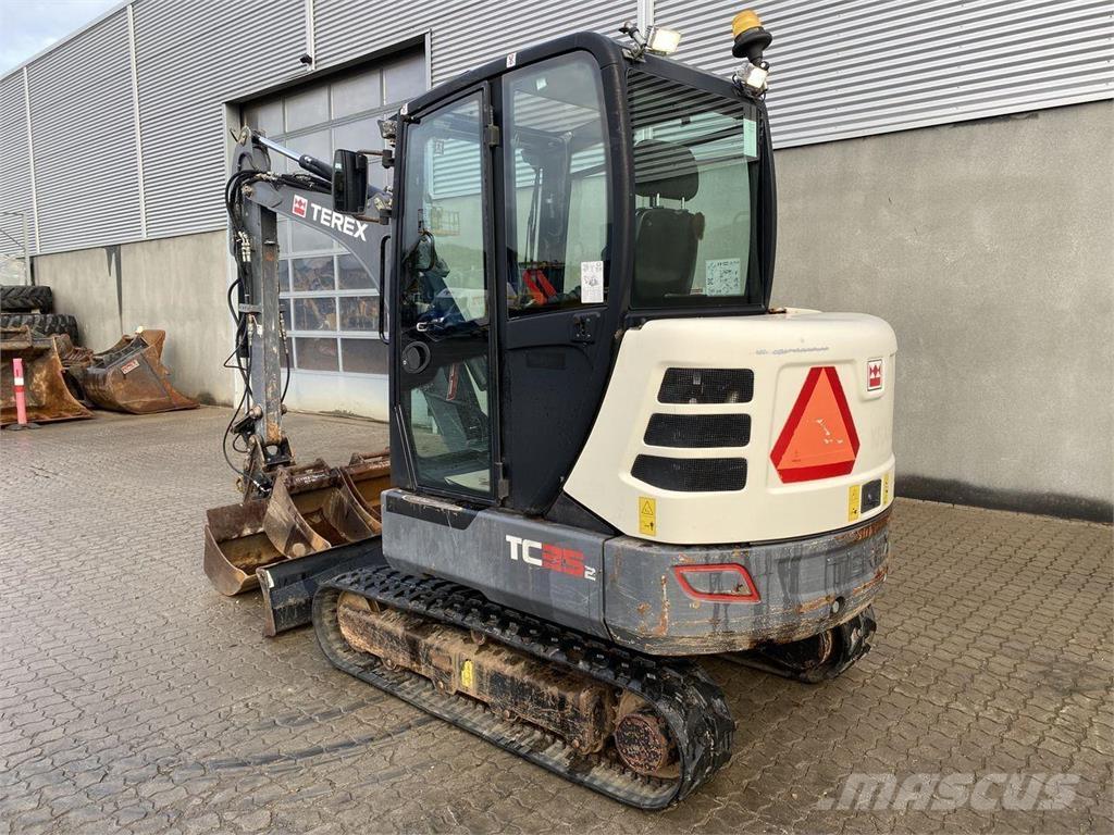 Terex TC35-2 Kolesové rýpadlá