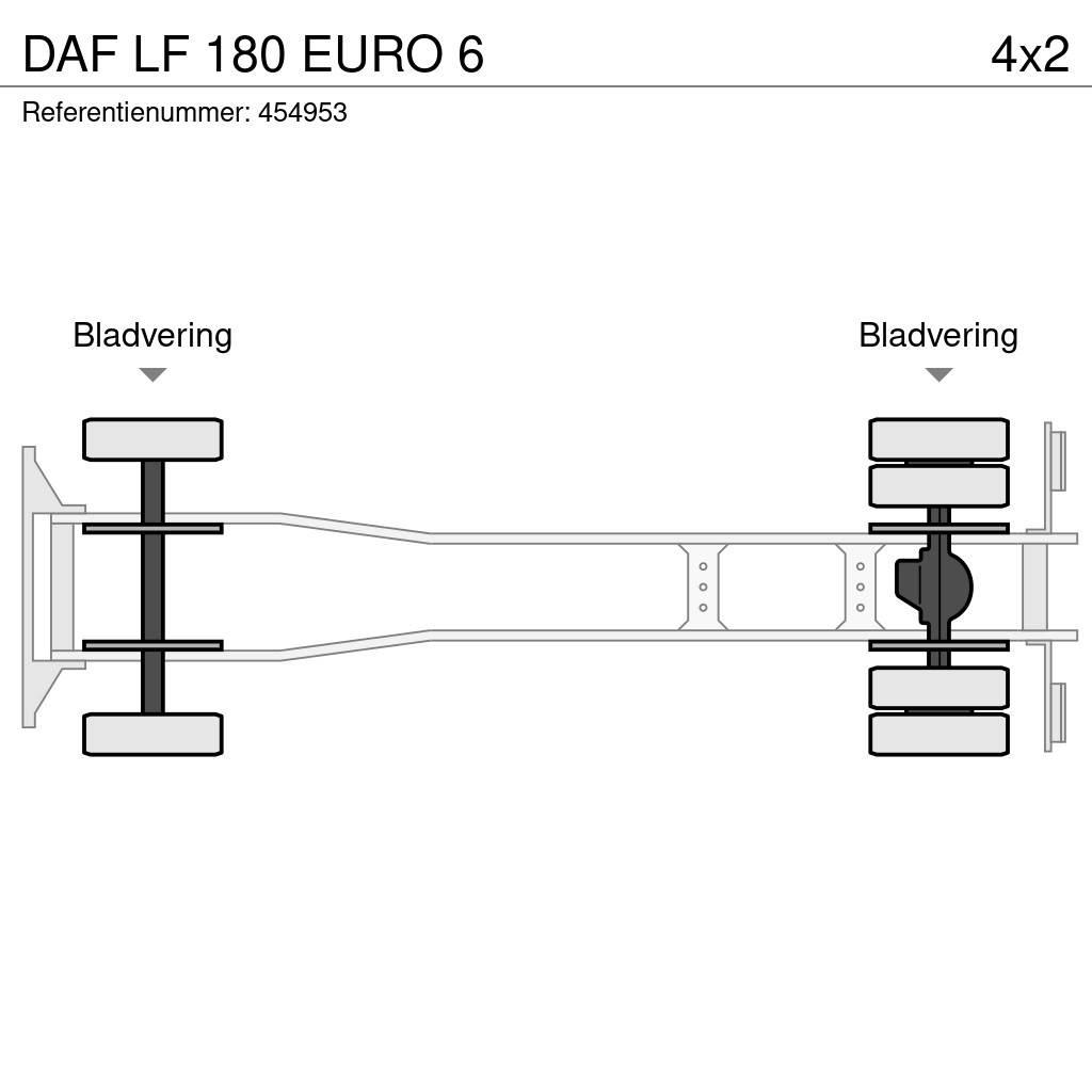 DAF LF 180 EURO 6 Skriňová nadstavba