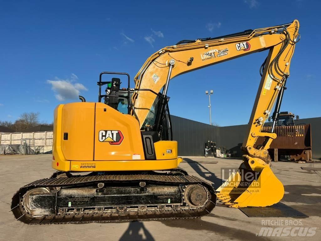 CAT 315 Pásové rýpadlá