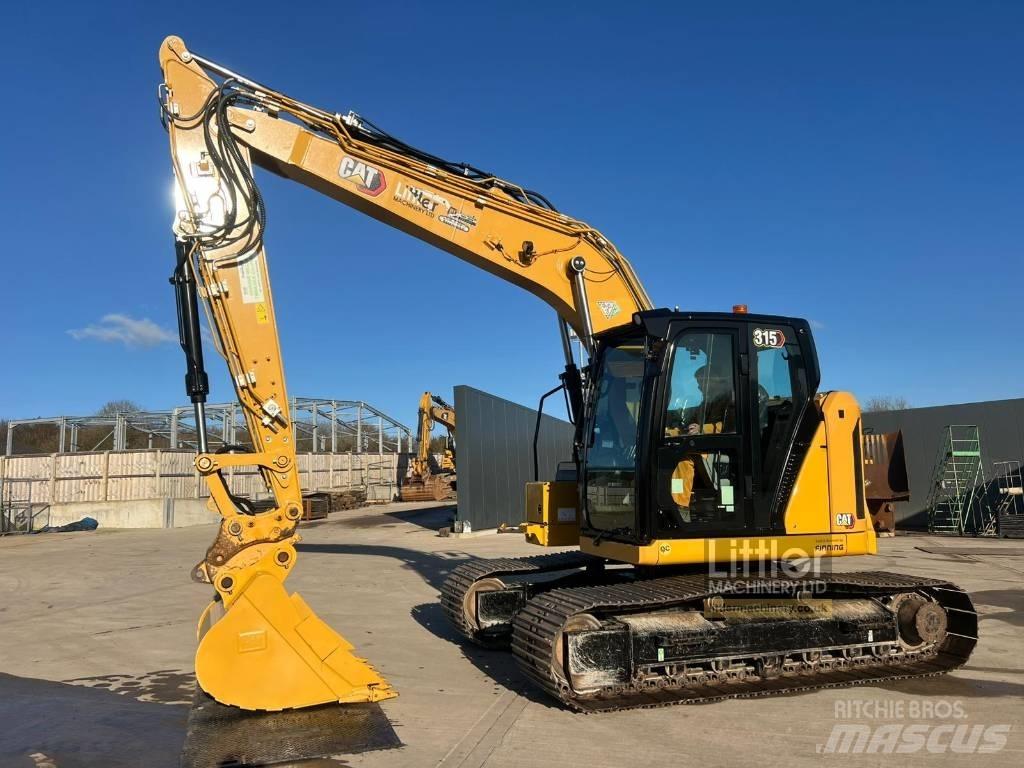 CAT 315 Pásové rýpadlá