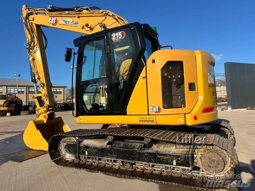 CAT 315 Pásové rýpadlá