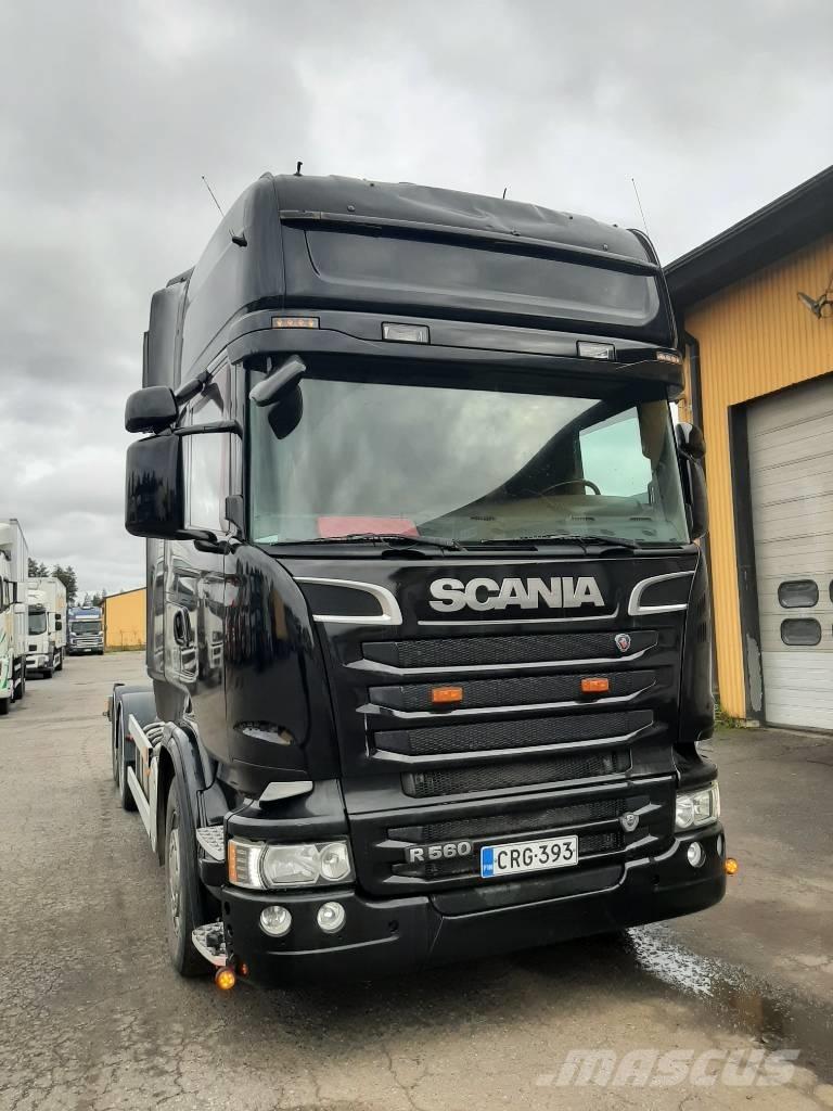 Scania R 560 Hákový nosič kontajnerov
