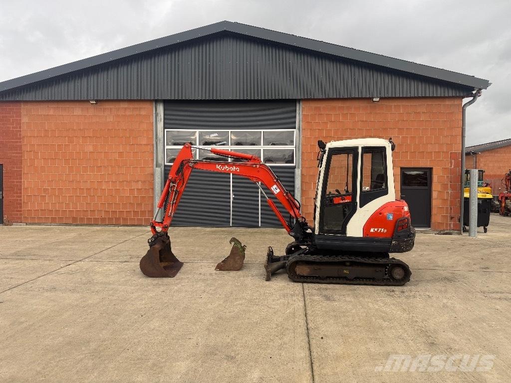 Kubota KX 71-3 Mini rýpadlá < 7t