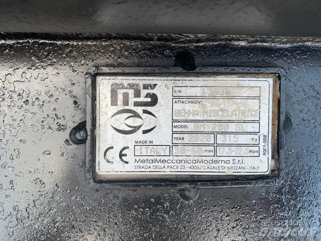 M3 BM200SL Drapáky