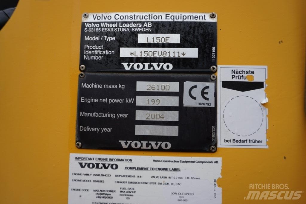 Volvo L 150 E Kolesové nakladače