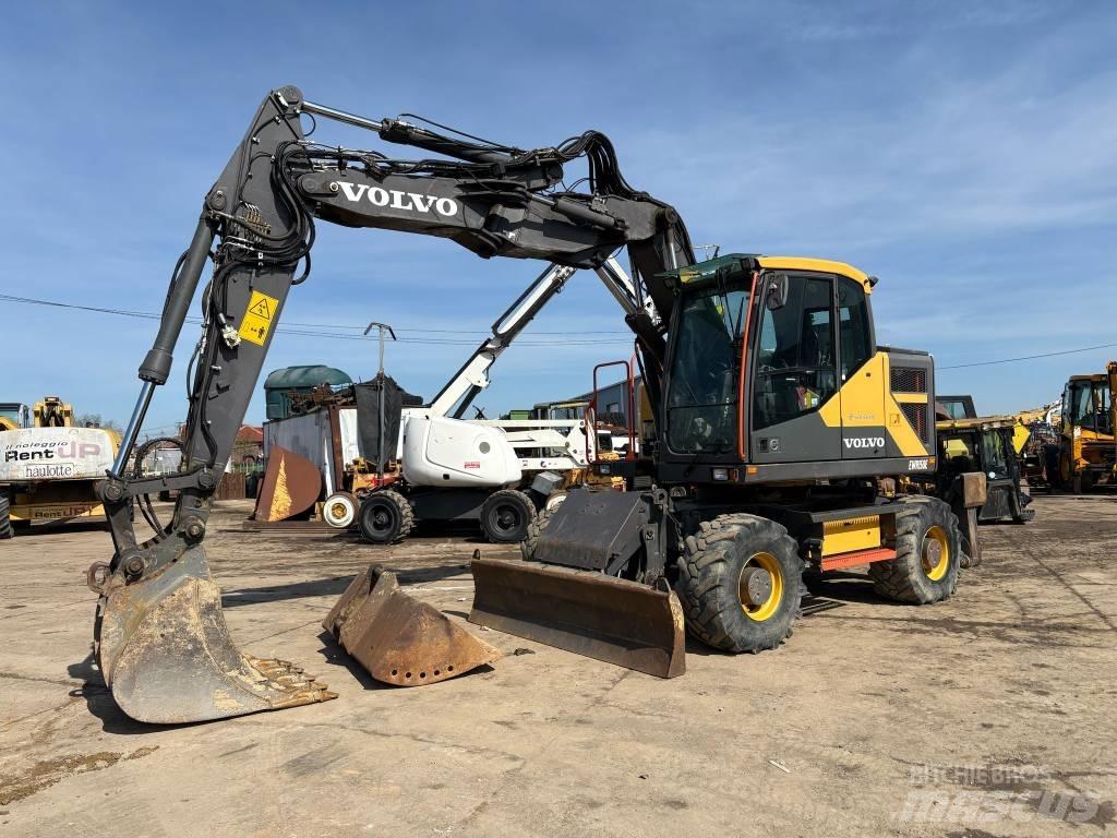 Volvo EW 150E Kolesové rýpadlá
