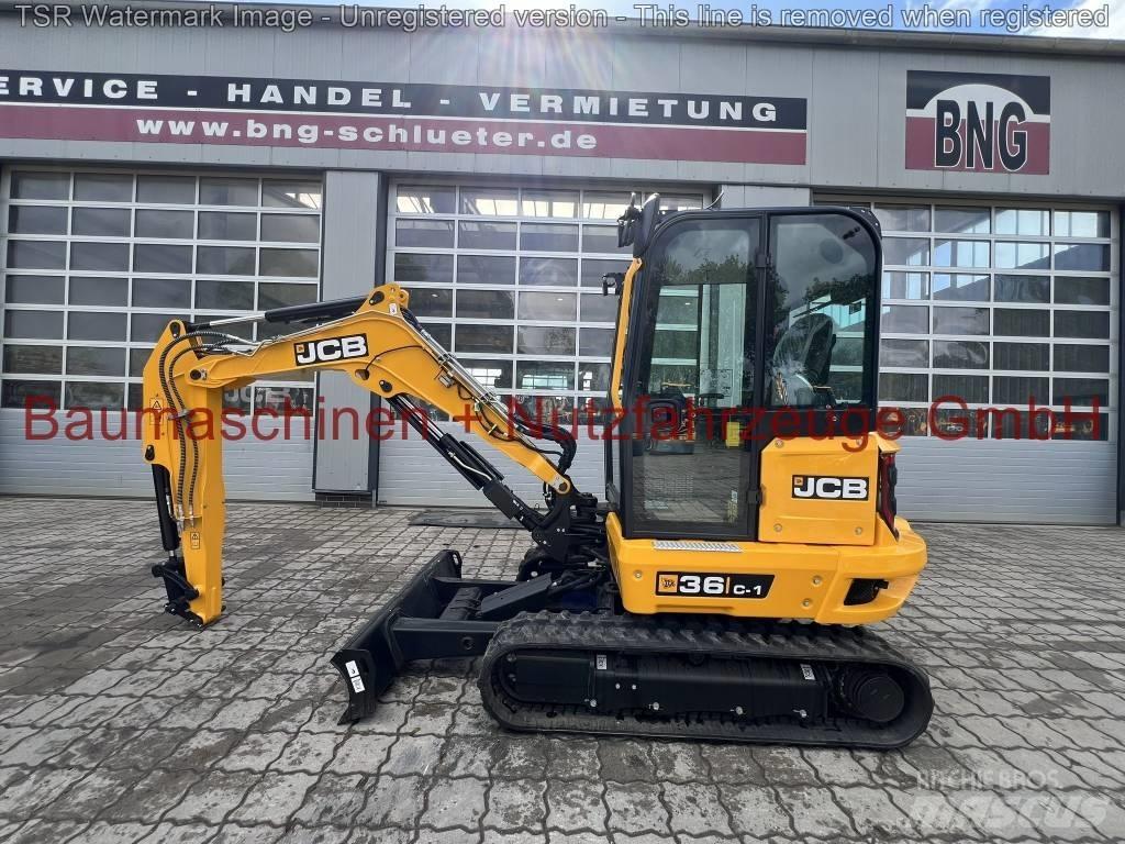 JCB 36C -werkneu- Mini rýpadlá < 7t